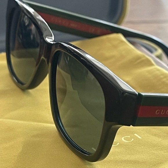 Gucci sunglasses frames GG0343O prescription glasses. Lenses have prescription. main image 5